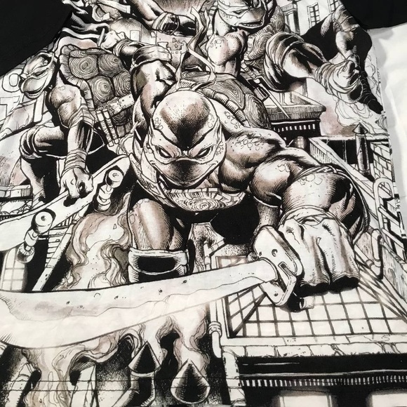 Ninja Turtles x Lootcrate All Over Print Shirt - Picture 2 of 6